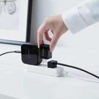 USB充電器 タイプC PD 20W USB-C×2 スマホ タブレット充電 ブラック MPA-ACCP35BK エレコム 1個（直送品）