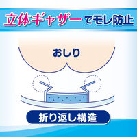 【新パッケージのお届け】【大人用おむつ/尿取りパッド/約7回分】アスクル×エルモアいちばん　尿とりパッド大判夜用長時間 1パック（26枚入） オリジナル