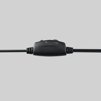 ヘッドセット 両耳 ネックバンド ヘッドホン 有線 φ3.5mm4極 HS-NB03STBK エレコム（直送品）