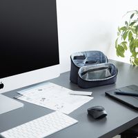 ガジェットポーチ ガジェットケース 小物入れ 収納 ポーチ バッグインバッグ ネイビー BMA-GP18NNV エレコム 1個