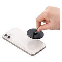 スマホリング マグネット 【 MagSafe 対応 iPhone 】 ブラック P-STRMKMSLBK エレコム 1個