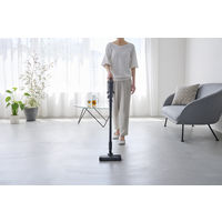 アイリスオーヤマ 充電式サイクロンスティッククリーナー 掃除機 自走式 軽量 スタンド付き SCD-185PM-B 1台