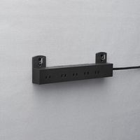 延長コード 電源タップ 5m 10個口 固定&吊下可能 雷ガード ほこり防止 黒 T-KF04-21050BK エレコム 1個