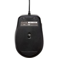 マウス 有線マウス 5ボタン ブルーLED 抗菌仕様 Mサイズ ブラック M-BL28UBKBK エレコム 1個