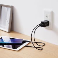 USB充電器 PD 20W USB-C×1 USB-A×1 スマホ タブレット充電 黒 MPA-ACCP36BK エレコム 1個