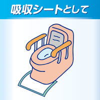 【新パッケージのお届け】アスクル×エルモアいちばん　フラットタイプ　フラットシート　オムツフラット300ml 1箱(6パック×30枚) オリジナル