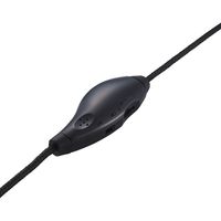 ヘッドセット 有線 USB接続 Type-C変換付き 片耳 左耳 オーバーヘッド ブラック HS-HP21UCBK エレコム 1個（直送品）