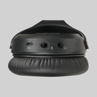 ヘッドセット 無線タイプ（2.4GHz） ワイヤレス 両耳 オーバーヘッド マイクアーム付 HS-HPW01BK エレコム（直送品）