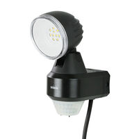 大進 人感 センサーライト AC コンセント 屋外 LED 防雨 DLA-N4T100 1セット（1台×2）（直送品）