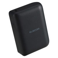 モバイルバッテリー 10000mAh USB-C/USB-A 両面挿し ブラック DE-C78L-10000BK エレコム 1個（直送品）