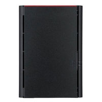 NAS（ネットワークハードディスク）8TB 2ドライブ リンクステーション HDD LS220D0802G 1台 バッファロー（直送品）