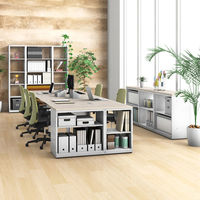 オカムラ ジャスタスラック 連結専用 2段 幅750×奥行400×高さ800ｍｍ ホワイト 1台  オリジナル