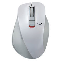 ワイヤレスマウス 無線 Bluetooth 静音 5ボタン M ホワイトフェイス M-XGM15BBSWF/EC エレコム 1個（直送品）