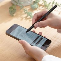 タッチペン 汎用 アクティブスタイラスペン 磁気吸着 USB-C充電 ブラック P-TPACST03BK エレコム 1個