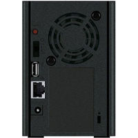 NAS（ネットワークハードディスク）2TB 2ドライブ リンクステーション HDD LS220D0202G 1台 バッファロー（直送品）