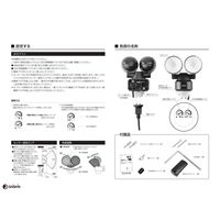 大進 人感 センサーライト AC コンセント 屋外 LED 防雨 DLA-N4T200 1セット（1台×2）（直送品）