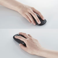 Bluetoothマウス 無線 ワイヤレス 4ボタン 薄型 モバイル ポーチ付 ブラック M-TM10BBBK エレコム 1個（直送品）