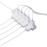 延長コード 電源タップ コンセント 5m 10個口 一括スイッチ 雷ガード マグネット付 白 ECT-1550WH エレコム 1個（直送品）