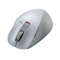 ワイヤレスマウス 無線 Bluetooth 静音 5ボタン M ホワイトフェイス M-XGM15BBSWF/EC エレコム 5個（直送品）