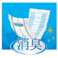 【新パッケージのお届け】【大人用おむつ/パンツ用パッド/約2回分】アスクル×エルモアいちばん　ズレずに快適パンツ用 昼用　1箱（38枚入×6パック） オリジナル