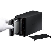 NAS（ネットワークハードディスク）8TB 2ドライブ リンクステーション HDD LS220D0802G 1台 バッファロー（直送品）