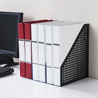 ボックスファイル　A4　10個　PP製　ブラック　セリオ