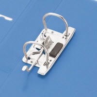 ハピラ　カラバリ　レバー式アーチファイル　5cm　ブルー　1箱（10冊入） オリジナル