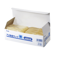 プラス　アメ色指サック　中　業務用パック　1箱（100個入）　35968