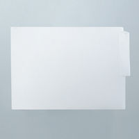 ハピラ カルテフォルダー（シングル） B5ヨコ置き 乳白 KHB50 1パック（50枚入）