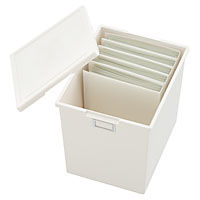 【衣装ケース】 岩崎工業 PP収納BOX L  ST6032N ホワイト 1個