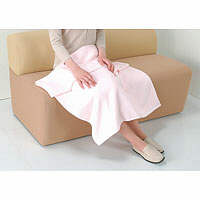 スマイル　タオルブランケット　大判　ベビーピンク