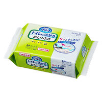 【おしりふき】【トイレに流せる】【大人用/流せる】花王 リリーフ(R) トイレに流せるおしりふき 詰替用　1パック(24枚入)