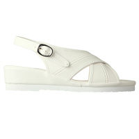 馬里奈 ナースサンダルホワイトLL NO.705 1足　サンダル