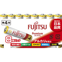 FDK　アルカリ乾電池Premium単4（8P）　LR03FP（8S）　1セット（200本）