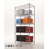 アイリスオーヤマ　メタルラック　ポール直径25mm　幅1800×奥行460×高さ1785mm　MR-1818　スチールラック ワイヤーラック