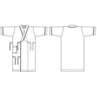 ナガイレーベン 検診衣ブルーL SKP-375 1枚