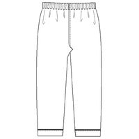 ナガイレーベン 患者衣 ズボン ピンク M SG-1443 1枚