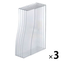 岩崎工業　A4型ファイルスタンド　ST6143AS　1セット（3個：1個×3）