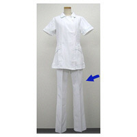 ナガイレーベン 女子パンツ ホワイト EL FY-4573（取寄品