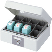 シャチハタ スチール印箱 小型 IBS-01