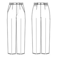 ナガイレーベン CDー2828 ストレートパンツ ネイビーS 1枚　白衣