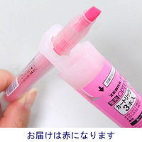 蛍光オプテックス1・2用カートリッジ 赤 RWK8-R 1箱（30本：3本入×10ケース）ゼブラ