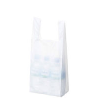 国産レジ袋　乳白　16号　1セット（6000枚：1000枚入×6箱）　福助工業  オリジナル