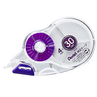 ぺんてる 30m修正テープ 使い切り 4mm幅 紫 XZT514-W 1箱（10個入）