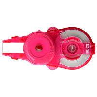 プラス　修正テープ　ホワイパースライド　詰め替えテープ　幅5mm×11m　ピンク　40個　49304