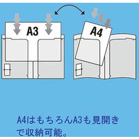 ビュートン スマートホルダー A4 2ポケット NSH-A4-2C 1袋(10冊入)
