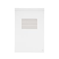 アスクルオリジナル　チャック袋（マット印刷）　0.05mm厚　A4　240mm×340mm　書き込み欄付き　1箱（1500枚）  オリジナル