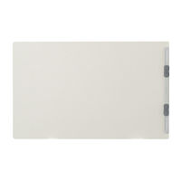 プラス フラットファイル樹脂製とじ具NO.022NW GY 78289 1箱(100冊:10冊×10袋)（直送品）