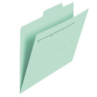 プラス　フォルダー（個別フォルダー）　A5　ブルー　ＦＬー066ＩＦ　1箱（100枚：10枚入×10袋）　（直送品）