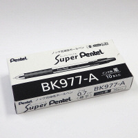ぺんてる スーパーぺんてる（Super Pentel) 黒 BK977-A 1箱（10本入）